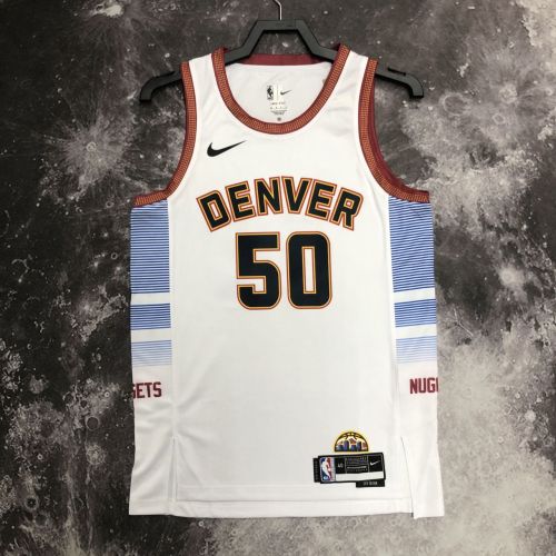 Men's Aaron-Gordon White Team Jersey - City Edition