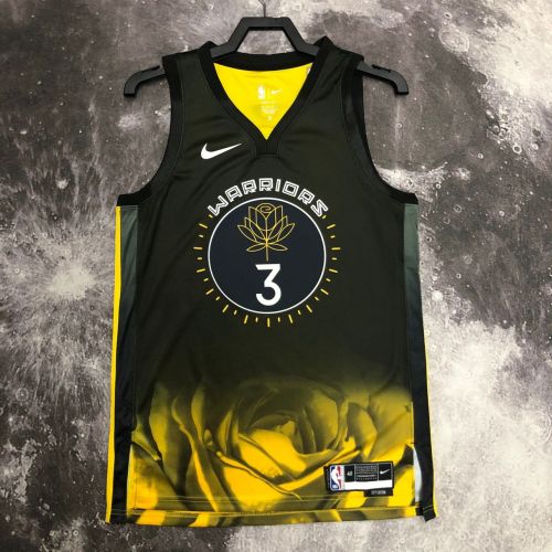 Men's JordanPoole Black Team Jersey - City Edition