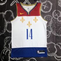 Men's Brandon Ingram White Team Jersey - City Edition