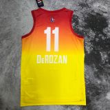 Men's Demar DeRozan All-Star Yellow Team Jersey