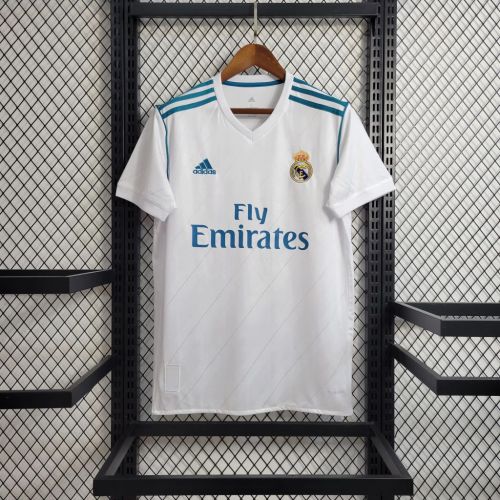 Real Madrid 2017/2018 Home Retro Jersey