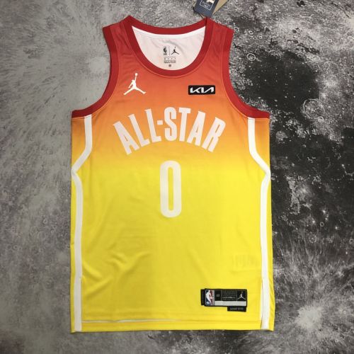 Men's Damian Lillard All-Star Yellow Team Jersey