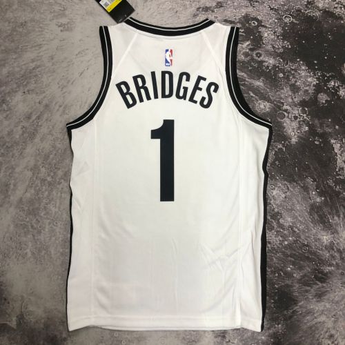 Men's Mikal Bridges White Team Jersey