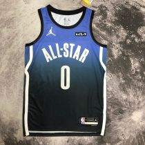 Men's Tyrese Haliburton All-Star Blue Team Jersey
