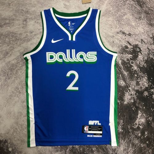 Men's Kyrie Irving Blue Team Jersey - City Edition