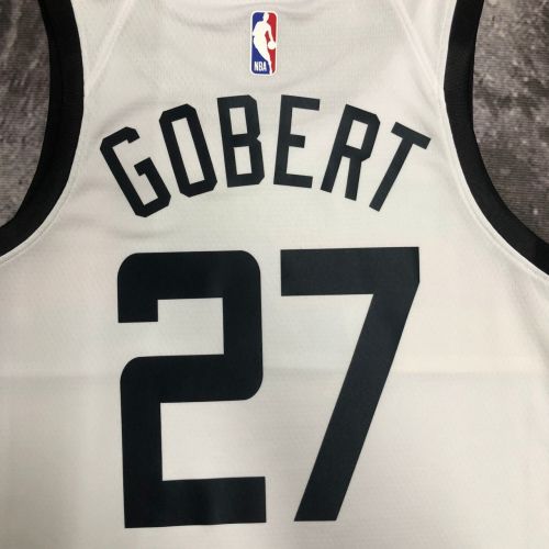 Men's Rudy Gobert White Team Jersey - City Edition