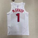 Men's Tracy McGrady White Home Team Jersey