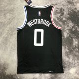 Men's Russell Westbrook Black Team Jersey - City Edition