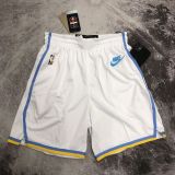 Men's White Retro Team Shorts