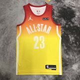 Men's Lauri Elias Markkanen All-Star Yellow Team Jersey