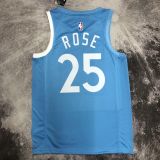 Men's Derrick Rose Blue Team Jersey