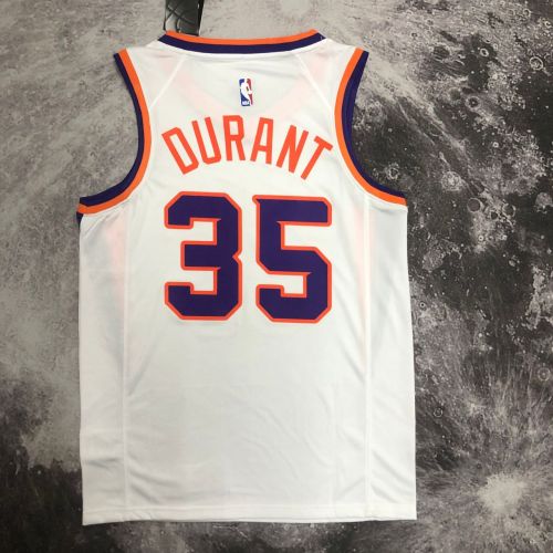 Men's Kevin Durant White Team Jersey
