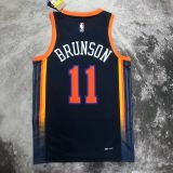 Men's Jalen Brunson Black Team Jersey - Statement Edition