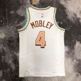Men's Evan Mobley White Team Jersey - City Edition