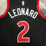 Men's Kawhi Leonard Black Team Jersey - Statement Edition