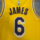 Men's LeBron James Yellow Team Jersey
