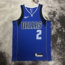 Men's Kyrie Irving Blue Team Jersey