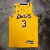 Men's Anthony Davis Yellow Team Jersey
