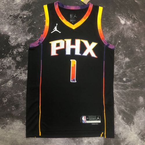 Men's Devin Booker Black Team Jersey - Statement Edition