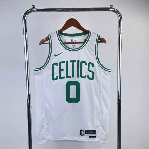 Men's Jayson Tatum White Team Jersey