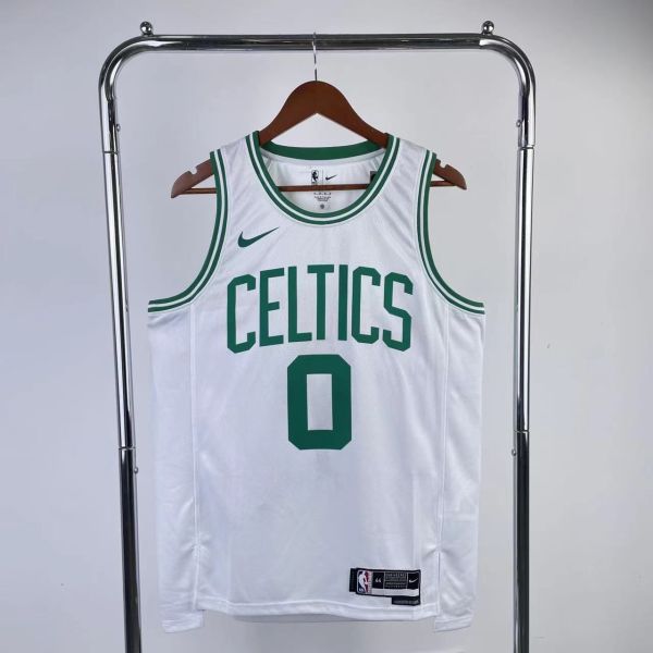Men's Jayson Tatum White Team Jersey