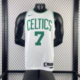 Men's Jaylen Brown White Team Jersey