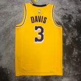 Men's Anthony Davis Yellow Team Jersey