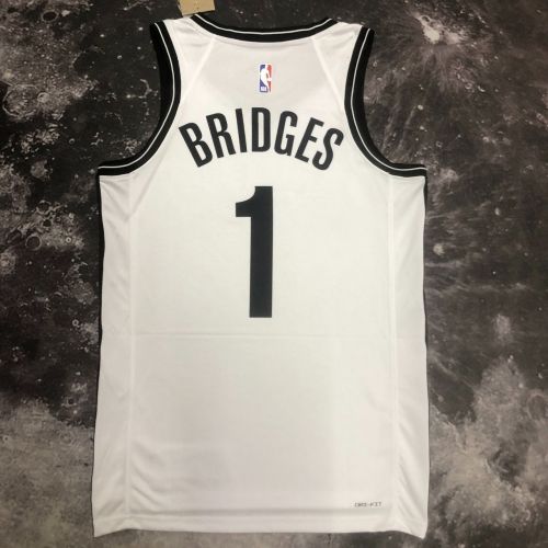 Men's Mikal Bridges White Team Jersey
