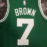 Men's Jaylen Brown Green Team Jersey