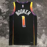 Men's Devin Booker Black Team Jersey - Statement Edition