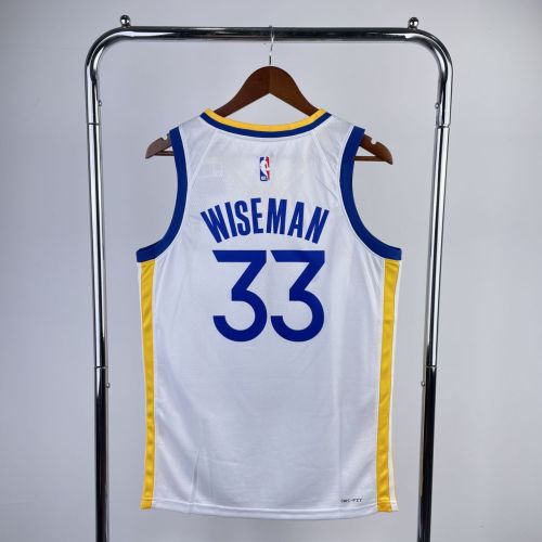 Men's James Wiseman White Team Jersey