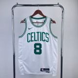 Men's Kristaps Porzingis White Team Jersey