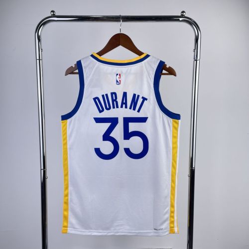 Men's Kevin Durant White Team Jersey