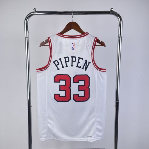 Men's Scottie Pippen White Team Jersey
