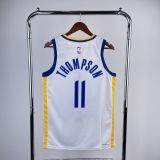 Men's Klay Thompson White Team Jersey