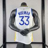 Men's James Wiseman White Team Jersey