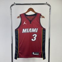 Men's Dwyane Wade Red Team Jersey - Statement Edition