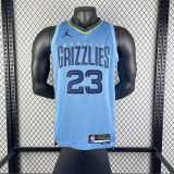Men's Derrick Rose Blue Team Jersey - Statement Edition