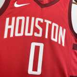 Men's Russell Westbrook Red Team Jersey