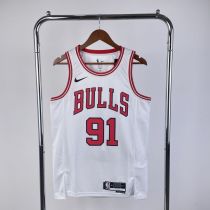 Men's Dennis Rodman White Team Jersey