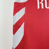 Men's Russell Westbrook Red Away Team Jersey