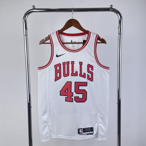 Men's Michael Jordan White Team Jersey