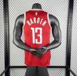 Men's James Harden Red Away Team Jersey