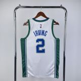 Men's Kyrie Irving White Team Jersey - City Edition