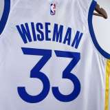 Men's James Wiseman White Team Jersey