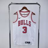 Men's Dwyane Wade White Team Jersey
