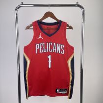Men's Zion Williamson Red Team Jersey - Statement Edition