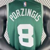 Men's Kristaps Porzingis Green Team Jersey