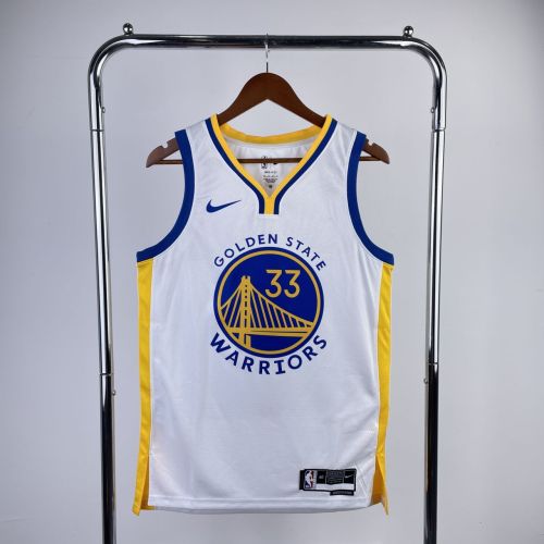 Men's James Wiseman White Team Jersey