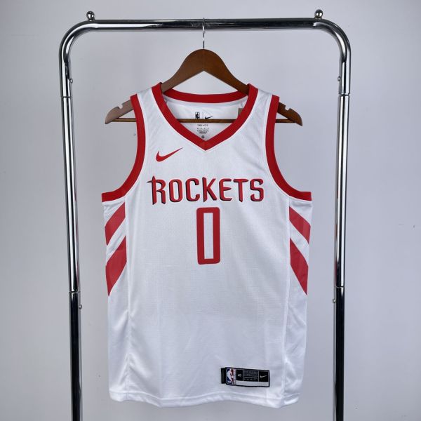 Men's Russell Westbrook White Home Team Jersey